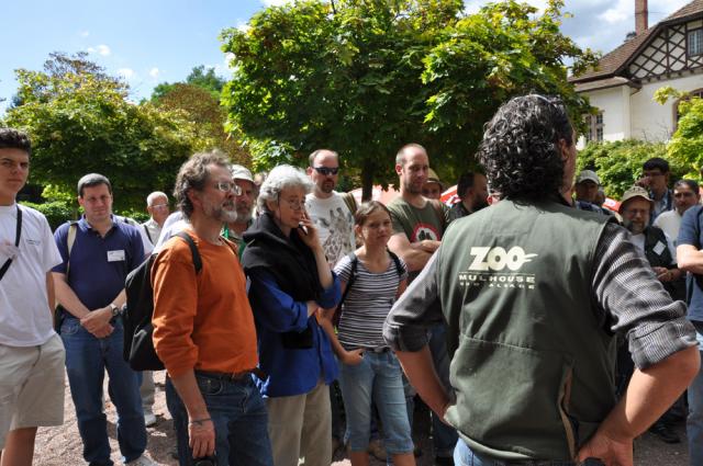 29.08.2009: Guided tour at Mulhouse Zoo