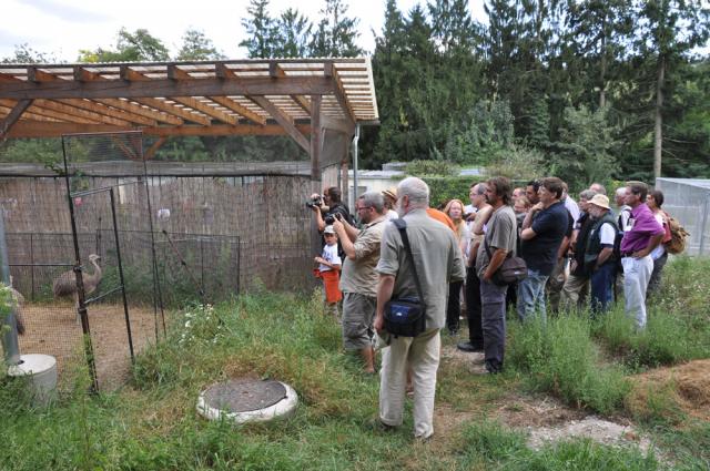 29.08.2009: Guided tour at Mulhouse Zoo