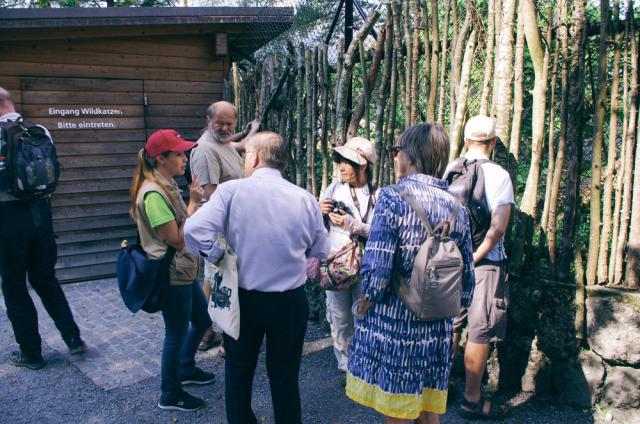11.09.2016 Guided tour at Tierpark Goldau