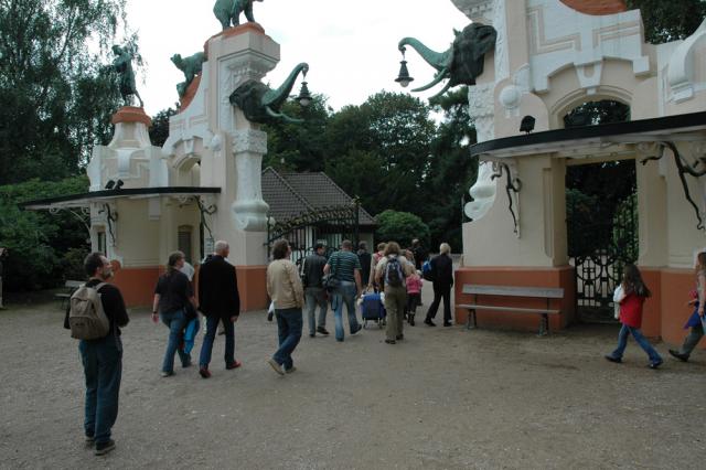 01.09.2007: Guided tour at Tierpark Hagenbeck